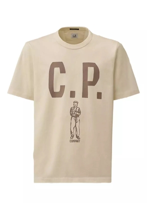 C.P. Company logo-print T-shirt - White