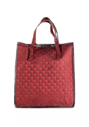 Ferragamo Pre-Owned 1970s canvas tote bag - Red