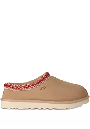 UGG Tasman II braided-trim sheepskin slippers - Neutrals