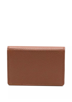 Ferragamo Gancini-emblem cardholder - Brown