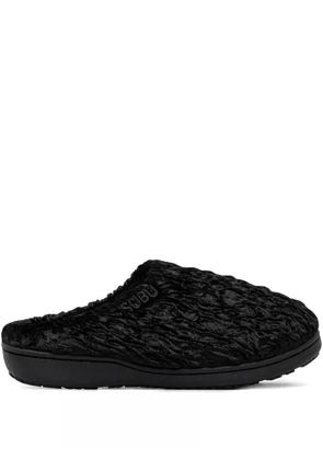 SUBU textured-finish mules - Black