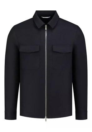 Marco Pescarolo zip-fastening shirt jacket - Blue