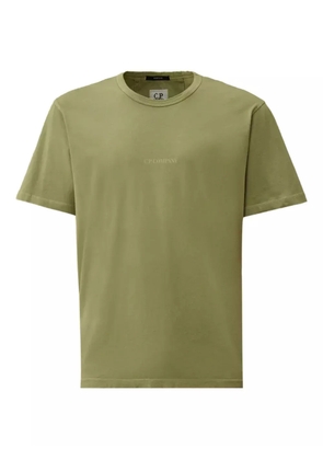 C.P. Company logo-print cotton T-shirt - Green