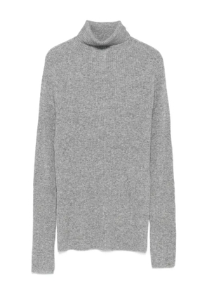 Fabiana Filippi ribbed turtleneck sweater - Grey