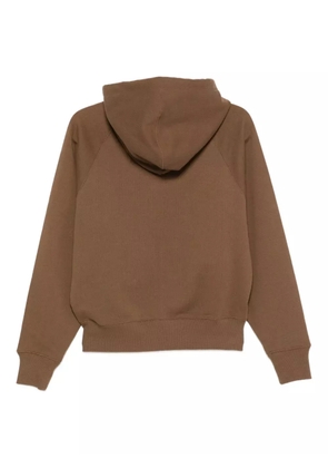 AMI Paris Ami De Coeur hoodie - Brown