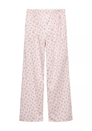 Prada floral-print pants - Pink