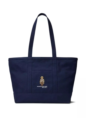 Polo Ralph Lauren Polo Bear embroidered tote bag - Blue
