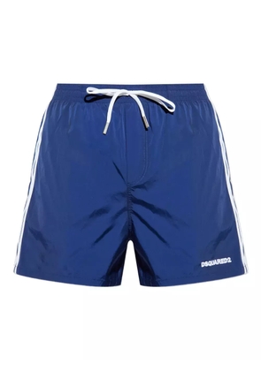 DSQUARED2 logo swim shorts - Blue