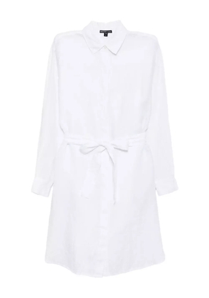 James Perse Linen Shirt Dress - White