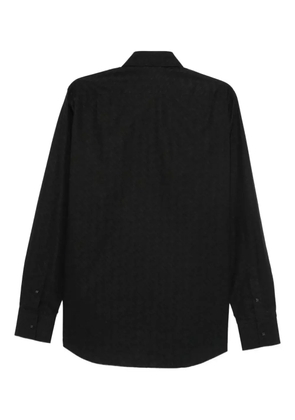 Karl Lagerfeld printed cotton shirt - Black