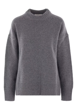 Co round-neck wool cashmere sweater - Grey