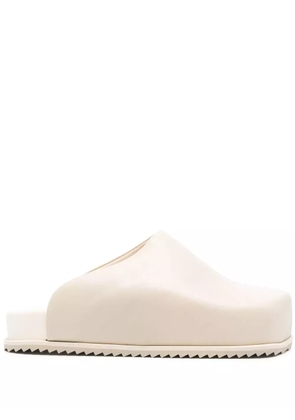 YUME YUME Truck leather slippers - Neutrals