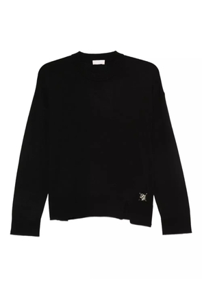 LIU JO logo-detail sweater - Black