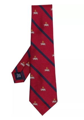 Polo Ralph Lauren embroidered striped tie