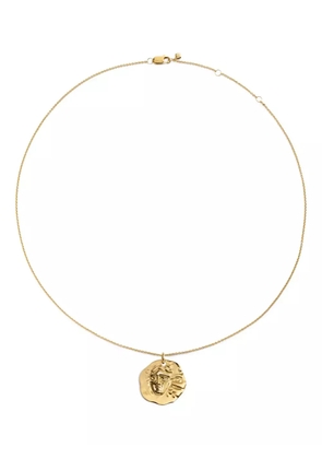 Monica Vinader GP Zodiac Gemini necklace - Gold