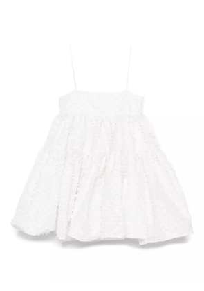 Cecilie Bahnsen Oberra mini dress - White
