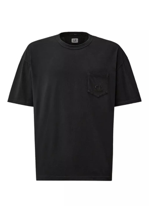 C.P. Company pocket-embroidered T-shirt - Blue