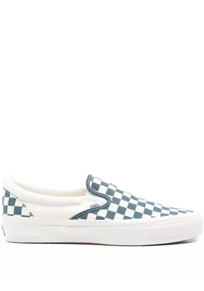 Vans checkerboard slip-on trainers - White