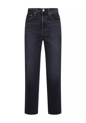 Levi's Ribcage button-fly straight jeans - Blue