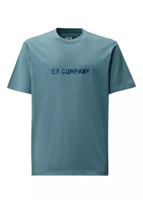 C.P. Company logo-print T-shirt - Blue