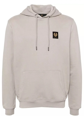 Belstaff logo-patched hoodie - Neutrals