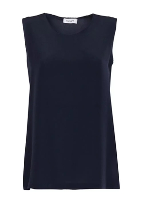 Kangra silk crepe top - Blue