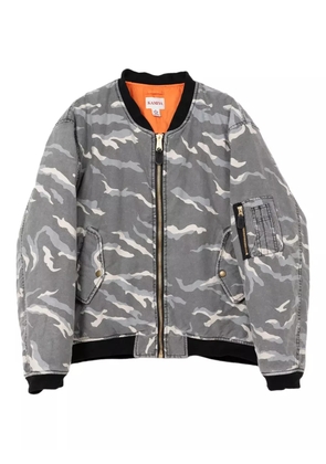KAMIYA camouflage-pattern jacket - White