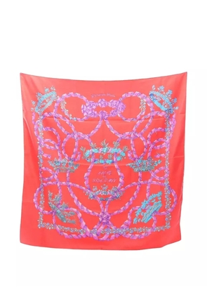 Hermès Pre-Owned 2010 Le Sacre Du scarf - Pink