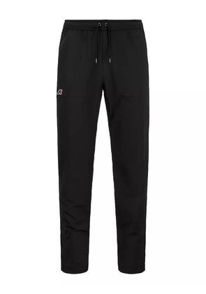 K-Way drawstring track pants - Black