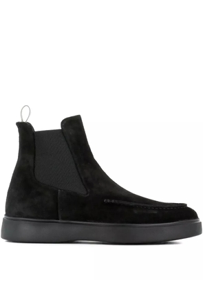 Officine Creative suede Chelsea boots - Black