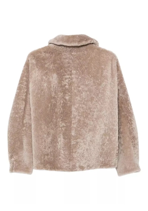 Manzoni 24 shearling jacket - Neutrals