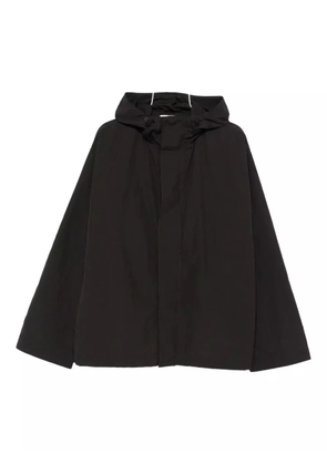 Studio Nicholson hooded windbreaker jacket - Brown