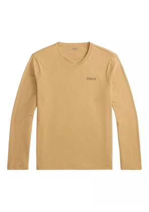 Polo Ralph Lauren long-sleeved crew-sleep pajamas top - Neutrals