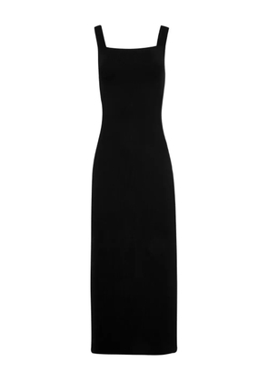 KHAITE Dixi square-neck midi dress - Black