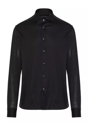 Corneliani long-sleeve button-up shirt - Black