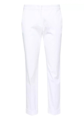 ETRO stretch-cotton cropped trousers - White