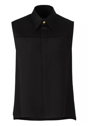 AMI Paris sleeveless shirt - Black