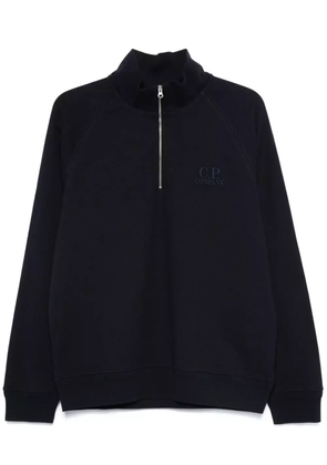 C.P. Company polo-collar sweatshirt - Blue