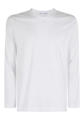 Comme Des Garçons Shirt long-sleeve logo T-shirt - White