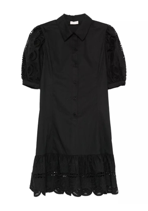 LIU JO embroidered dress - Black