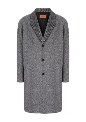 Missoni herringbone-patterned coat - Grey