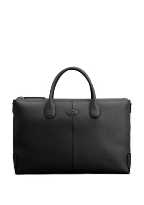 Tod's large leather tote bag - Black