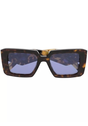 Prada Eyewear square-frame sunglasses - Brown