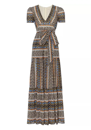 Temperley London Gia maxi dress - Blue