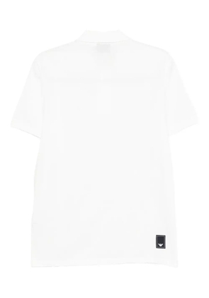 Emporio Armani short-sleeved polo shirt - White