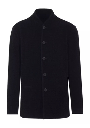 Giorgio Armani knitted buttoned cardigan - Black