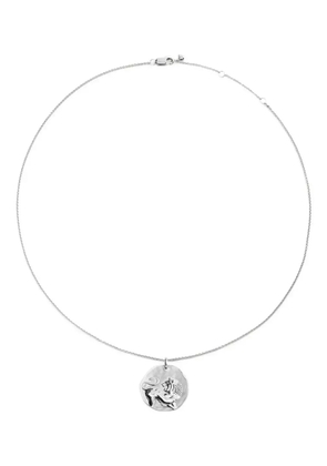 Monica Vinader Leo Zodiac pendant necklace - Silver
