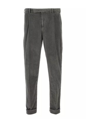 PT Torino ribbed velvet chinos - Grey