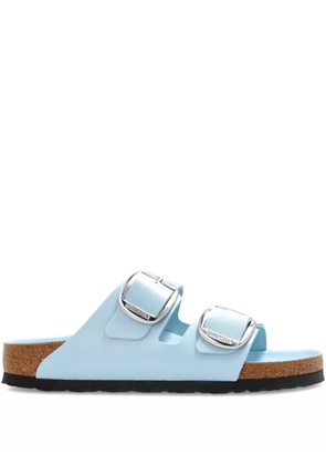 Birkenstock Arizona Big Buckle patent leather sandals - Blue