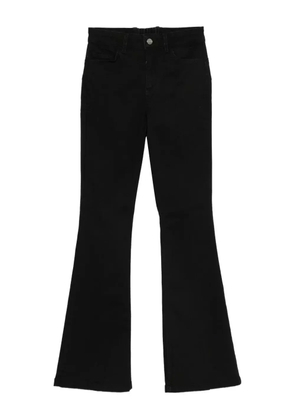 LIU JO logo-patch jeans - Black